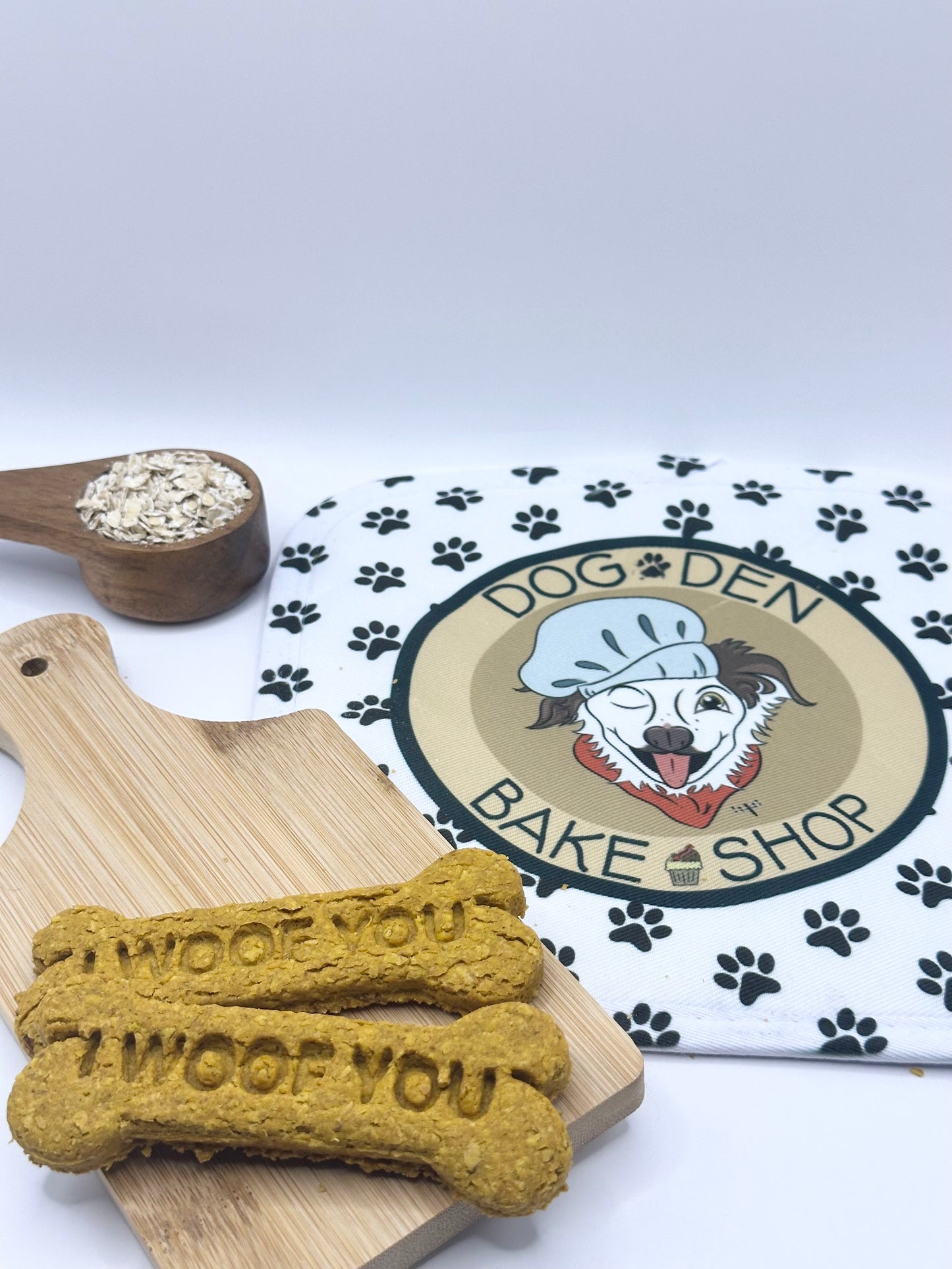 "I Woof You" Bones Dog Treats