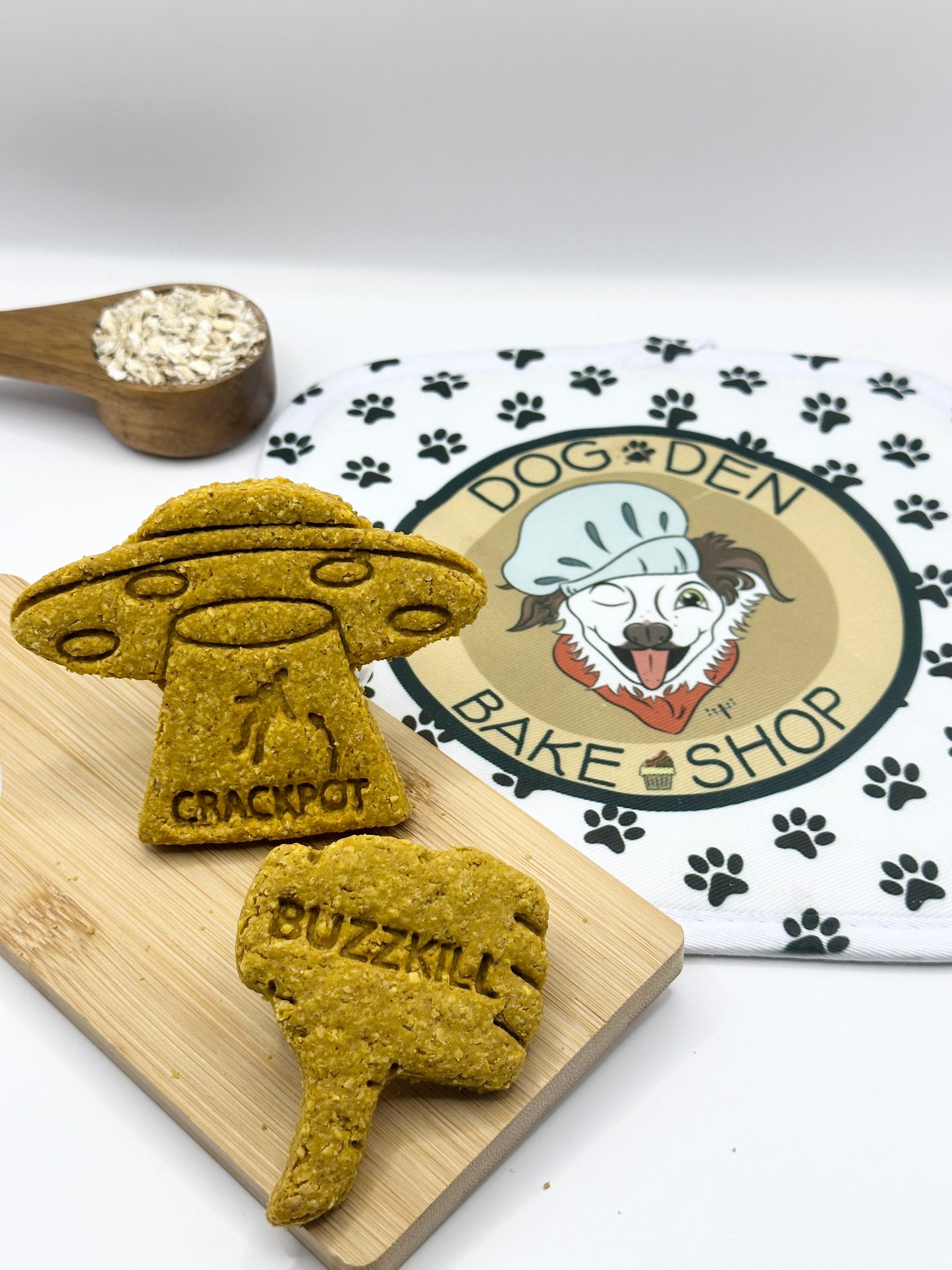 No Agenda - "Crackpot" & "Buzzkill" Dog Treats