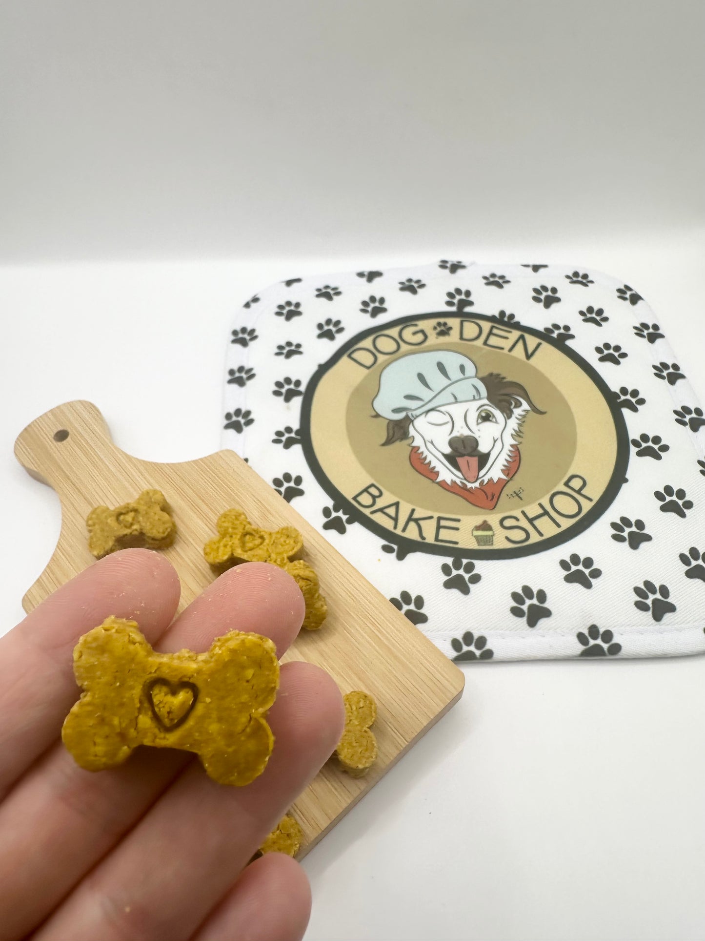 Bone with Heart Dog Treats