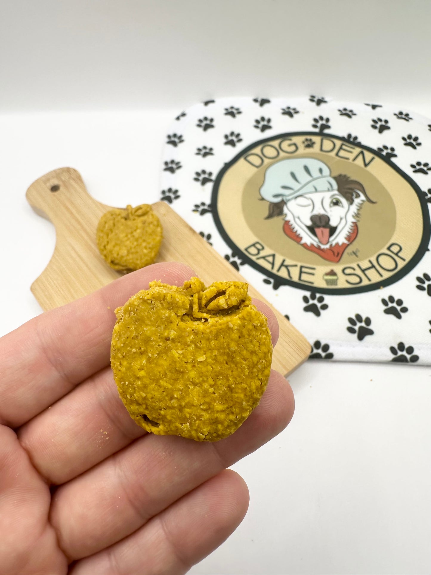 Apple Shaped Dog Treats