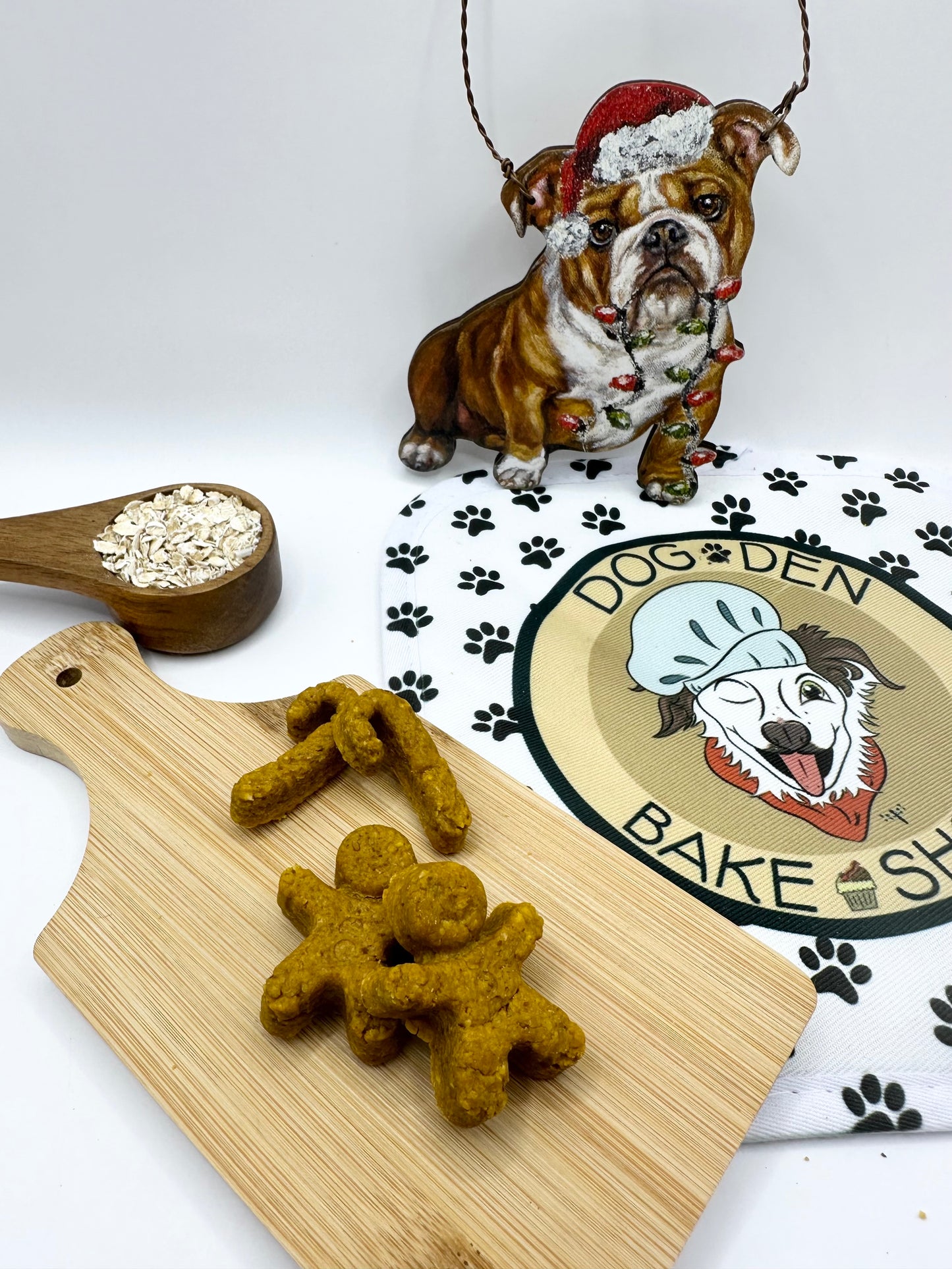 Christmas Chunky Gingerbread Man Dog Treats