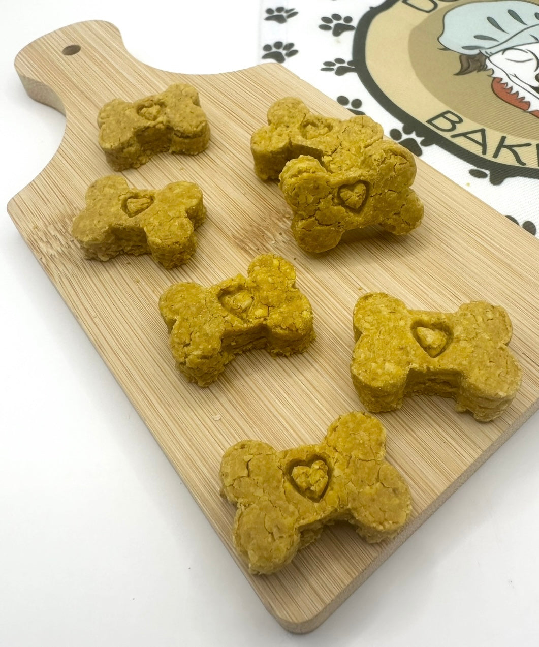 Bone with Heart Dog Treats