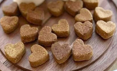 Dog Den Bake Shop Chunky Heart Shaped Dog Treats