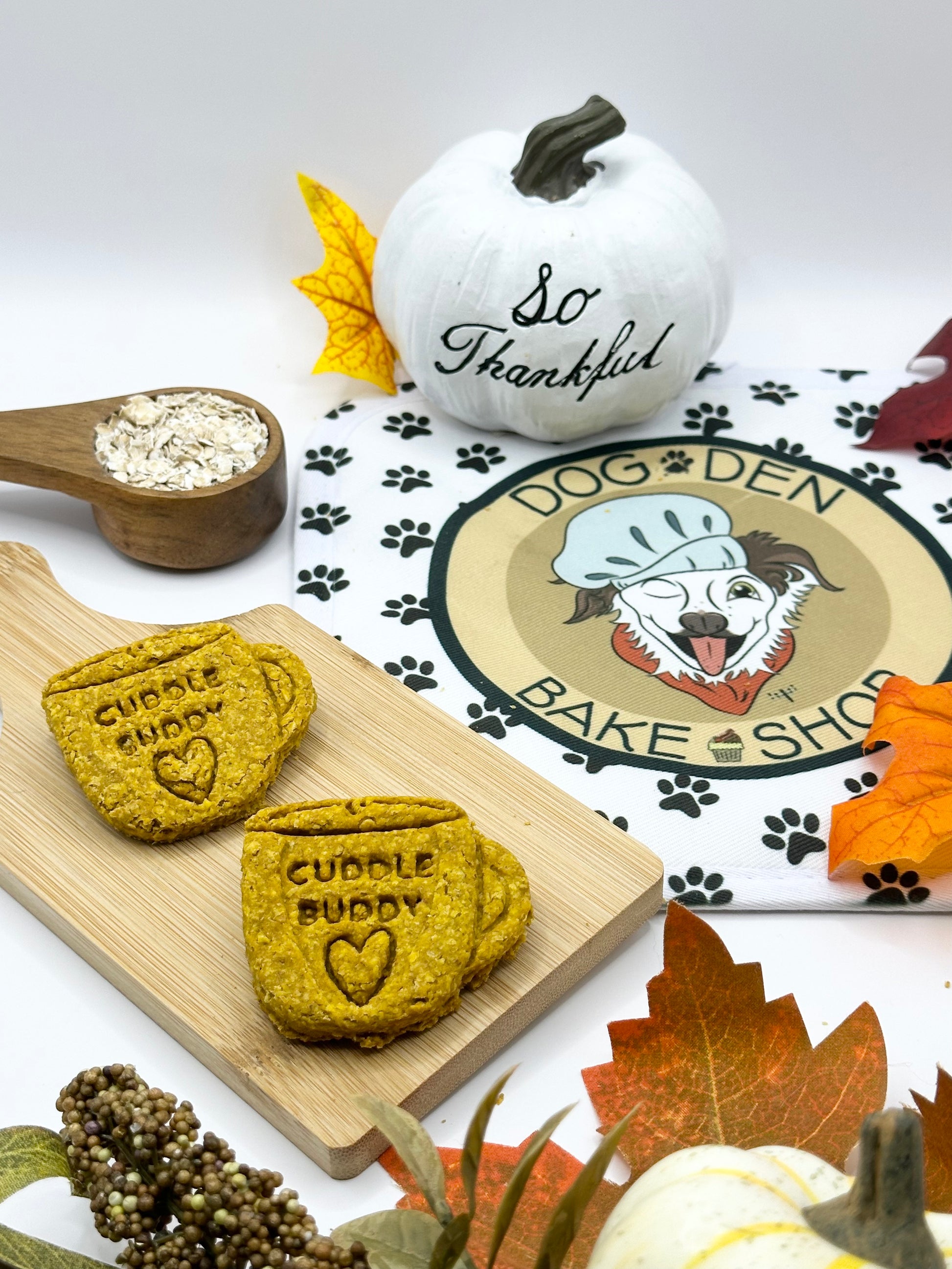 Dog Den Bake Shop Fall Cuddle Buddy Dog Treats