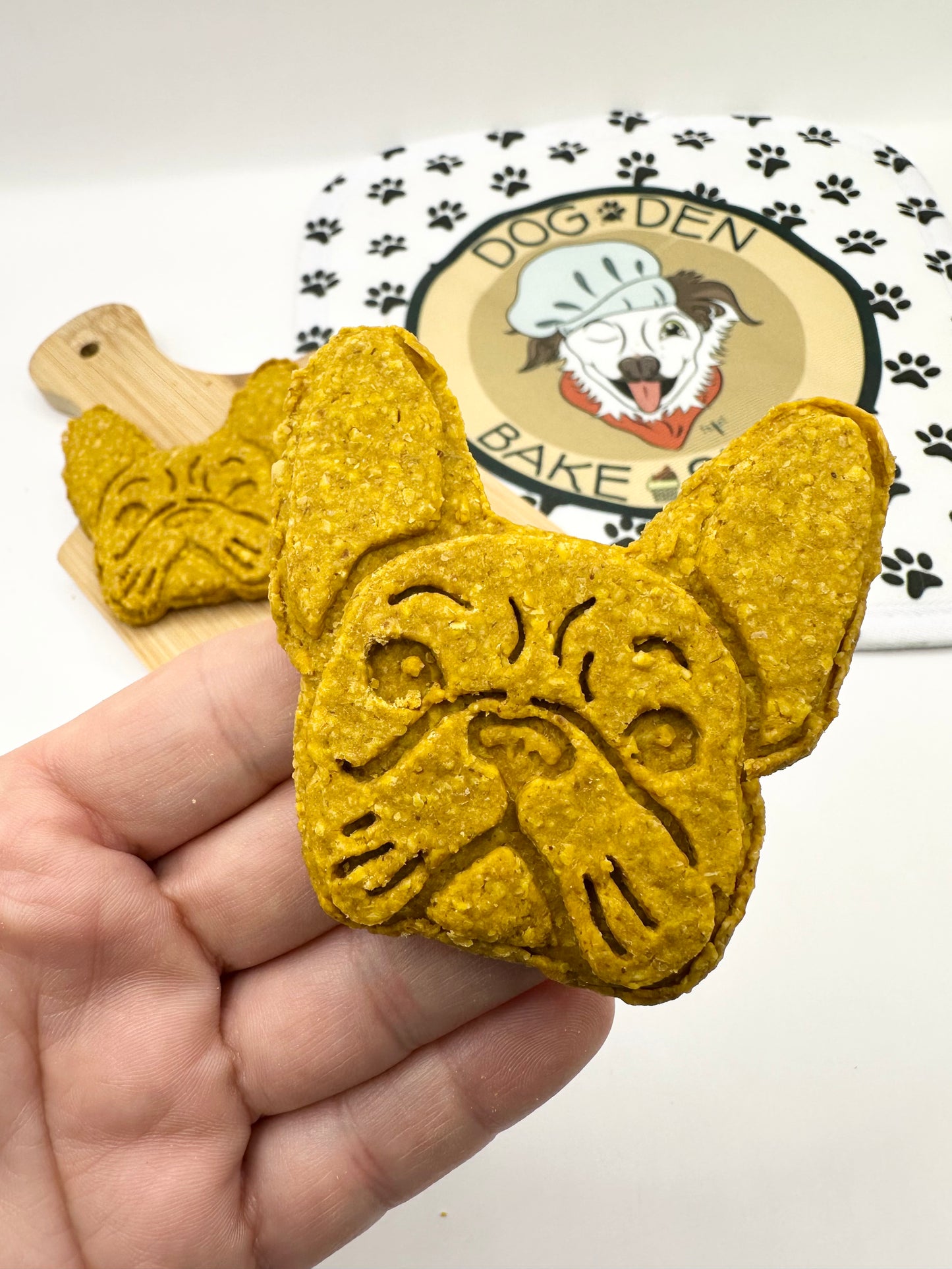 Frenchie Head (Large) Dog Treats