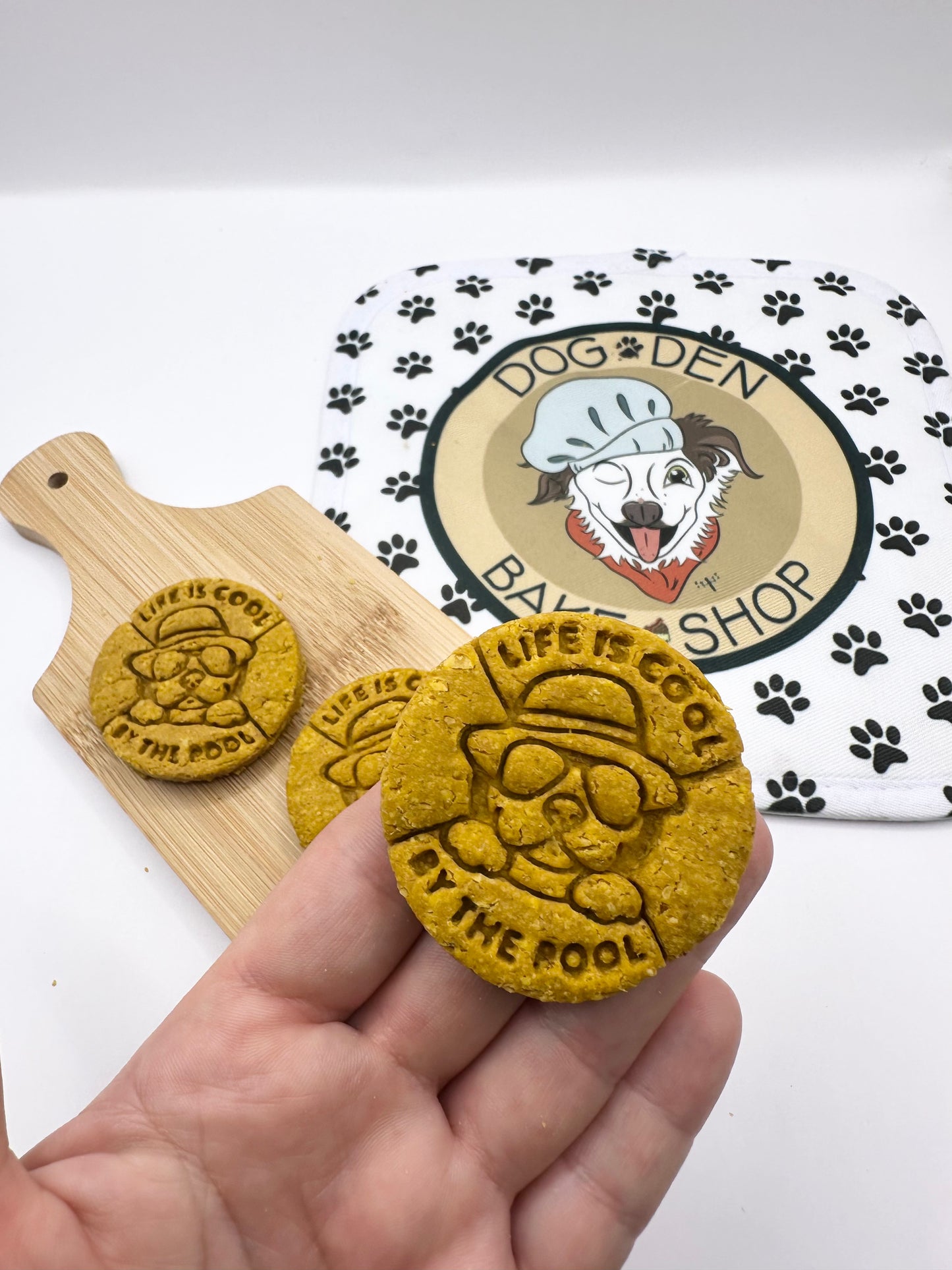 “Life is Cool By The Pool” Dog Treat