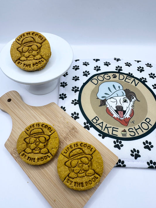 “Life is Cool By The Pool” Dog Treat