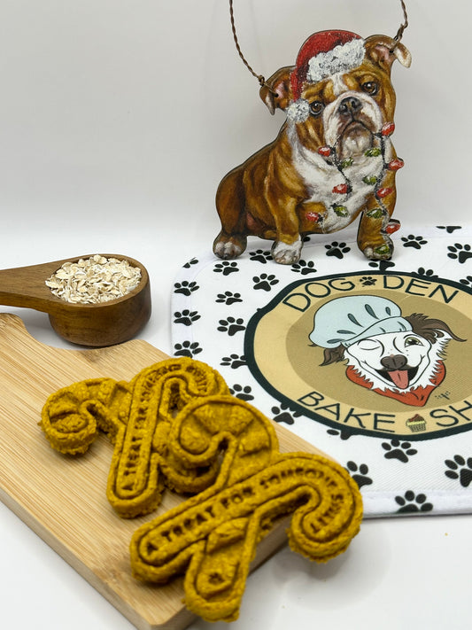 Christmas Candy Cane Dog Treats