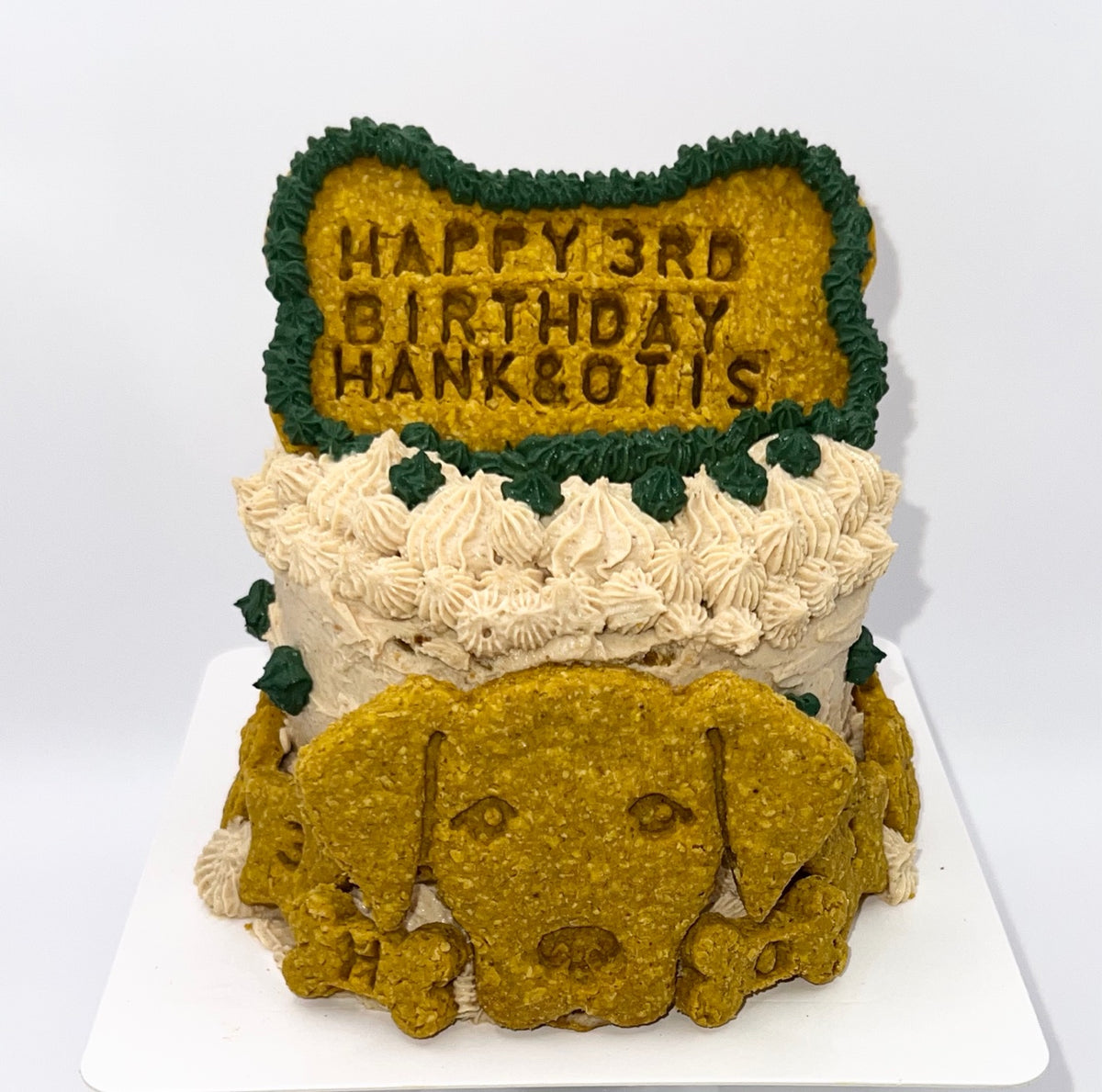 Hank & Otis's custom 3rd birthday cake