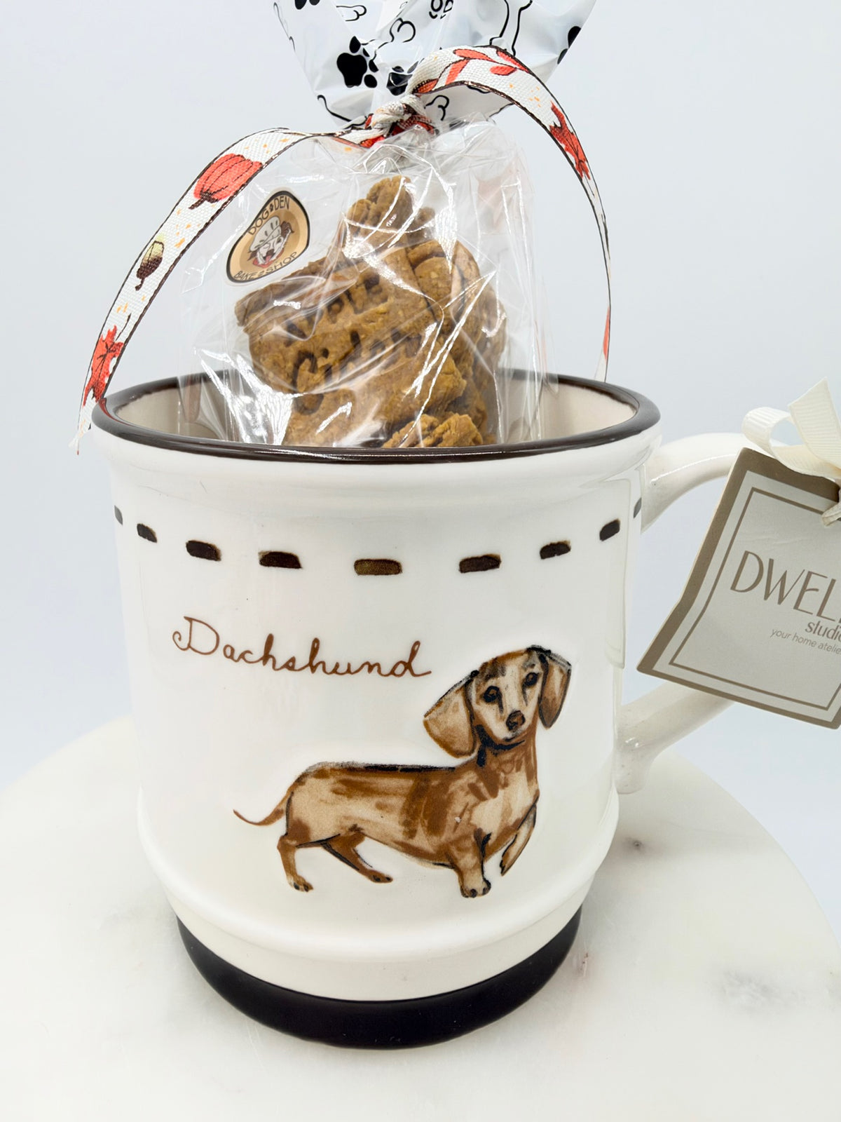 Dachshund Mug Gift Set front