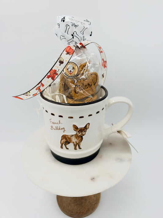 French Bulldog Mug Gift Set